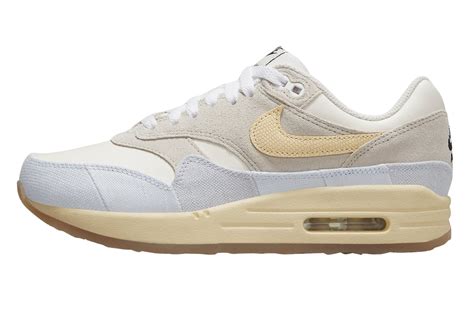 nike air max 1 schwarz light bone weiß